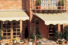 Folding-arm-awning