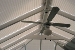 white-pleated-roof-blinds-Ruislip