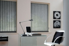Metallic-grey-office-window-vertical-blinds
