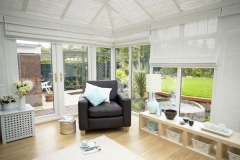 White-woodweave-pinoleum-conservatory-blinds-Buckinghamshire
