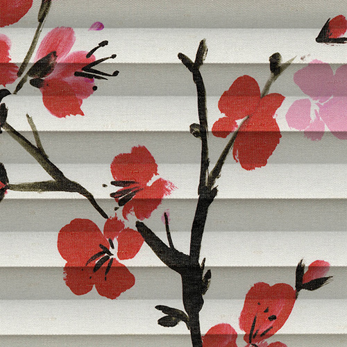 A Louvolite fabric sample option for Pleated Blinds